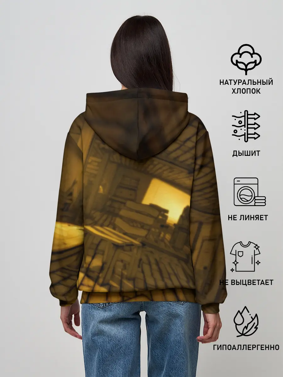 Женское худи / Bendy and the ink machine