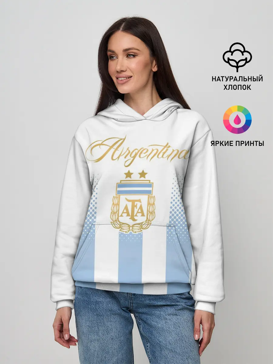 Женское худи / Сборная Аргентины
