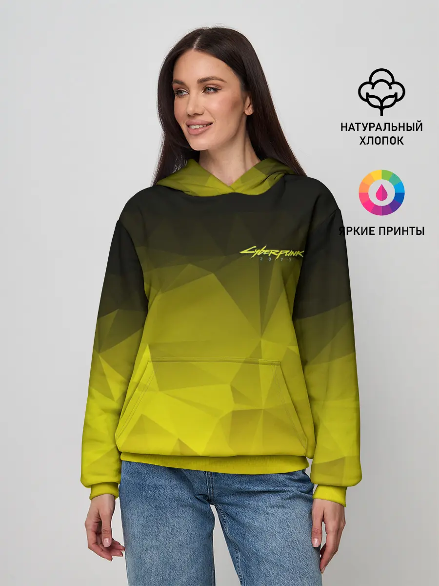 Женское худи / CYBERPUNK 2077 | КИБЕРПАНК 2077