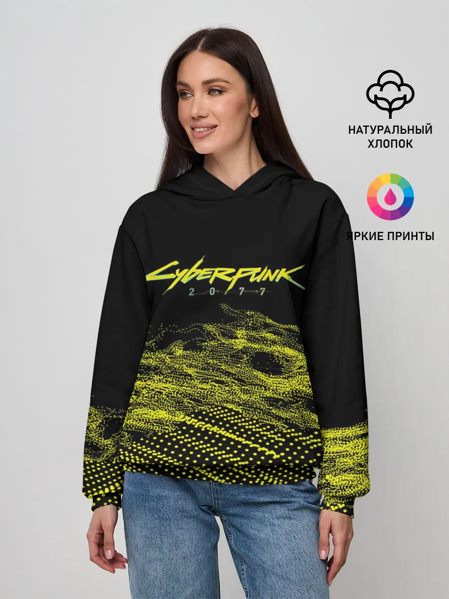 Женское худи / Cyber Punk 2077