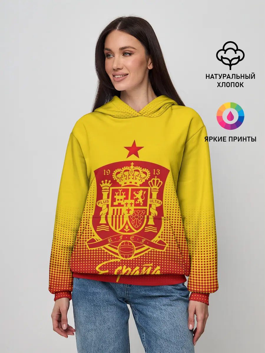 Женское худи / Сборная Испании
