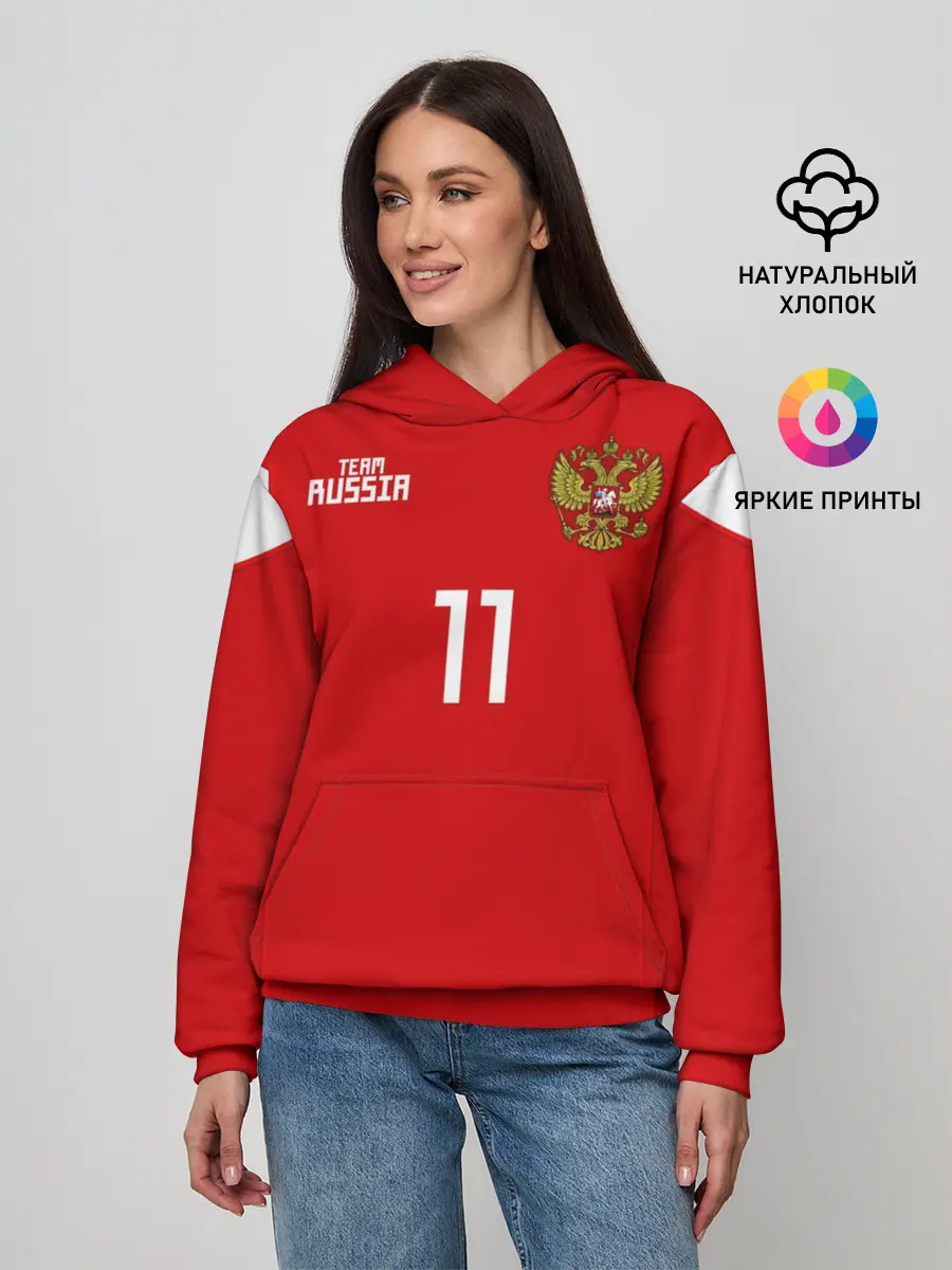 Женское худи / Сборная России Зобнин