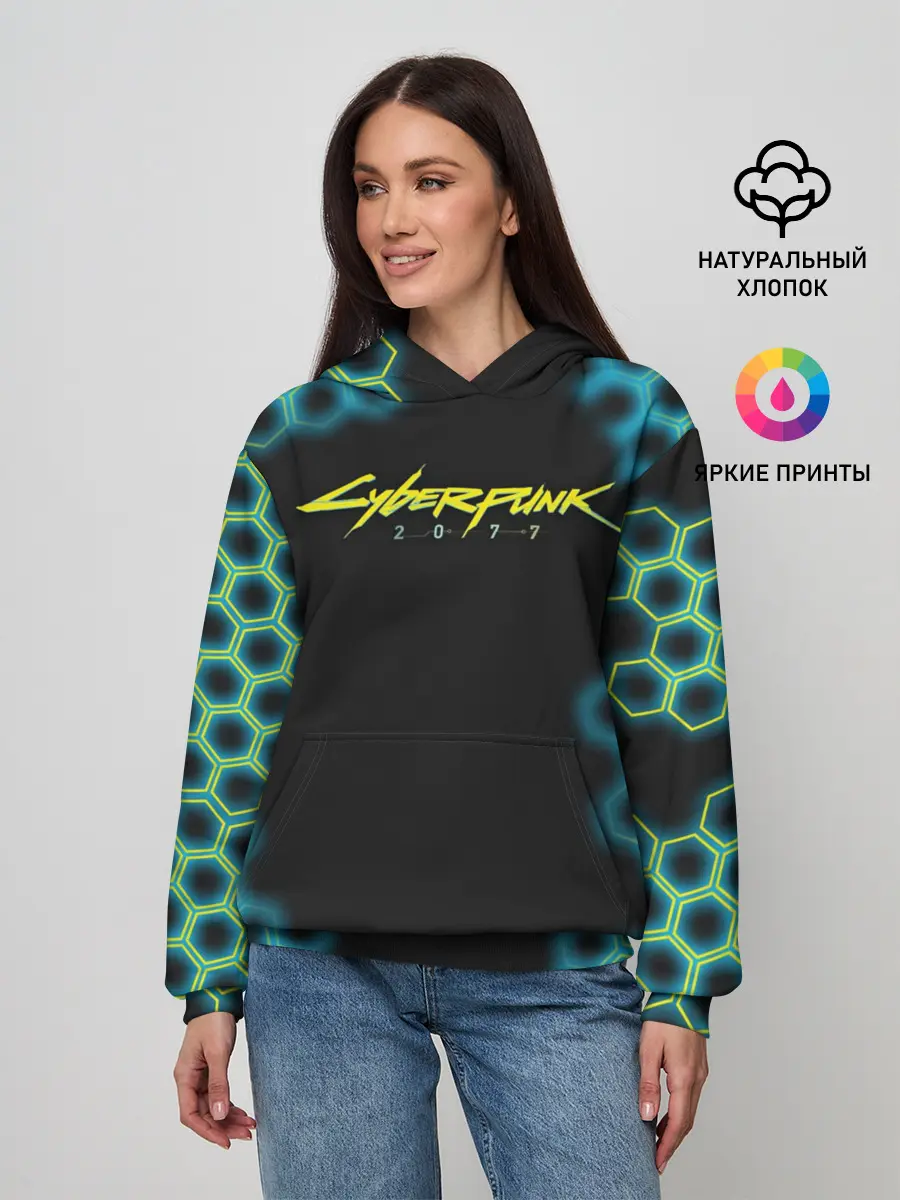 Женское худи / CYBERPUNK 2077