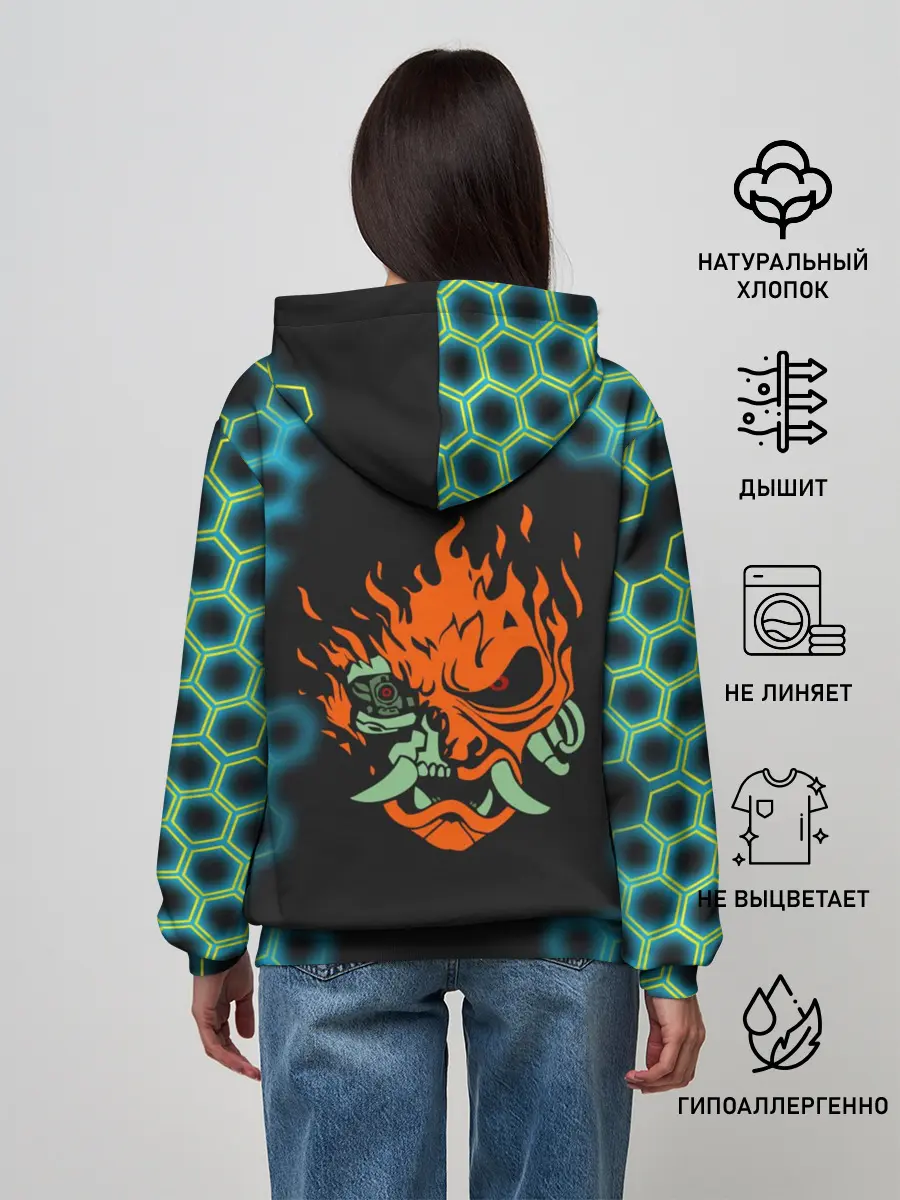 Женское худи / CYBERPUNK 2077