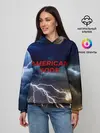 Женское худи / American Gods