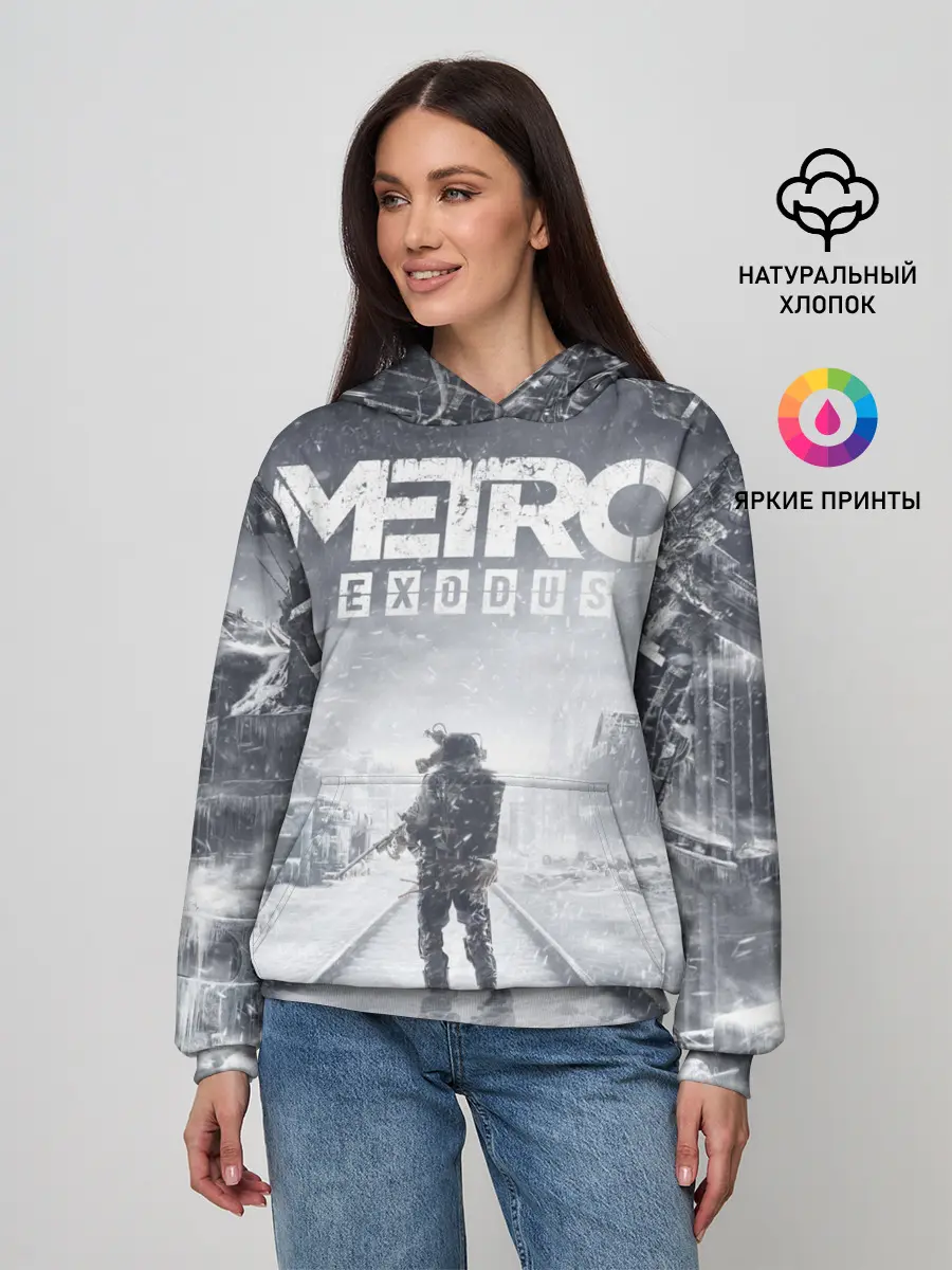 Женское худи / Metro Exodus: Артём