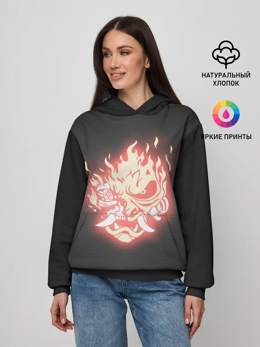 Женское худи / CYBERPUNK 2077 SAMURAI