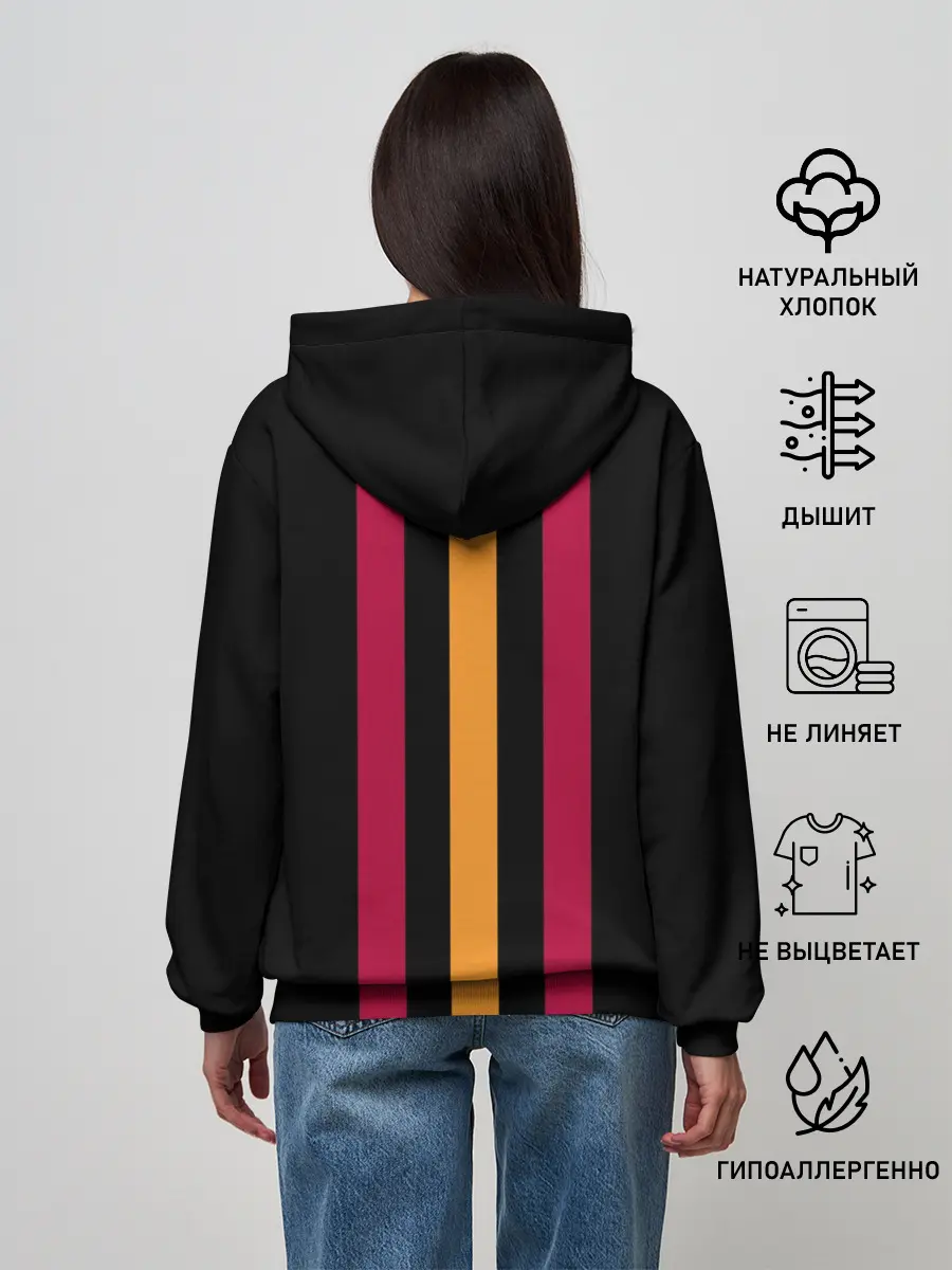 Женское худи / FC Roma Lines