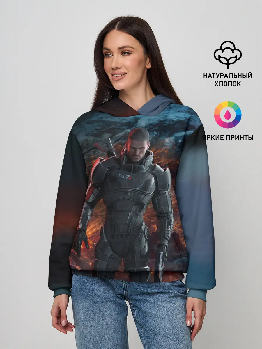 Женское худи / Mass Effect 3