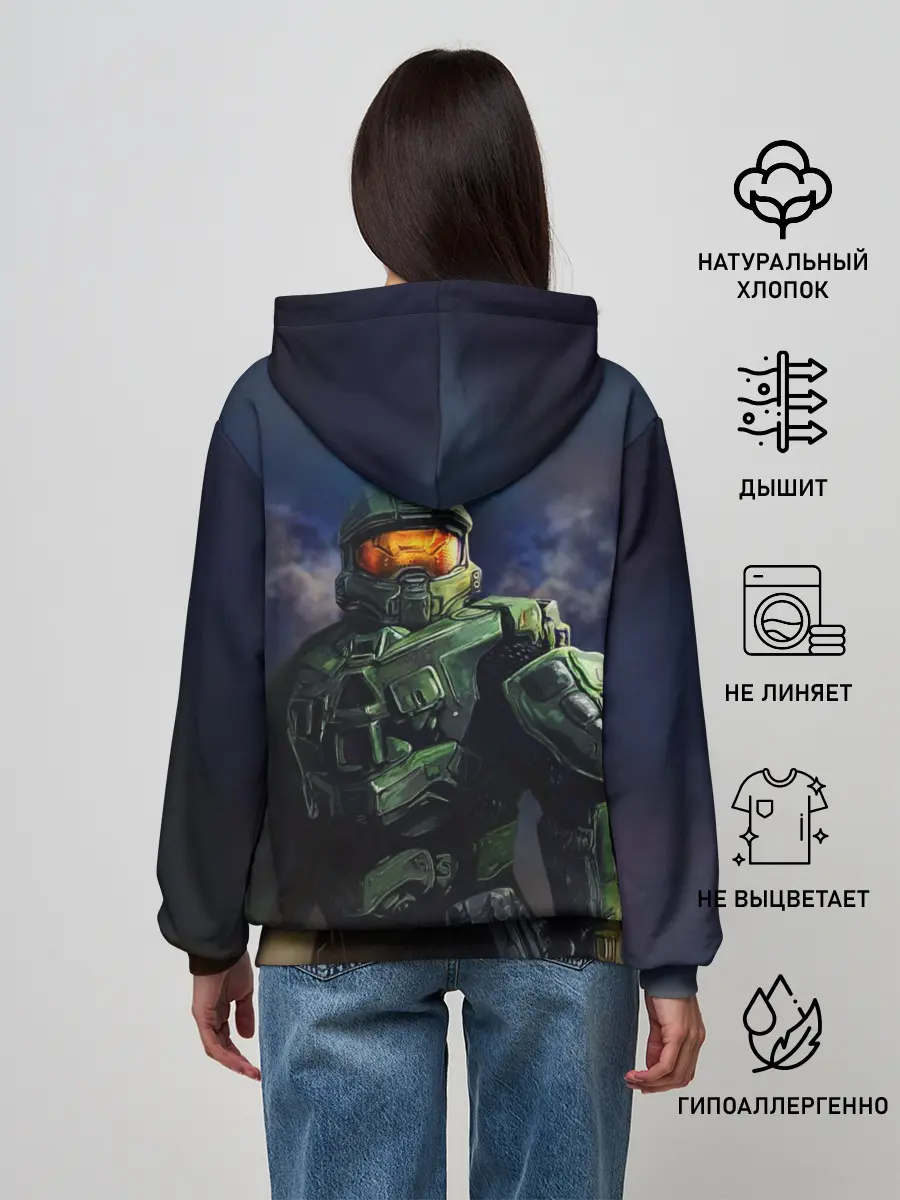 Женское худи / Halo