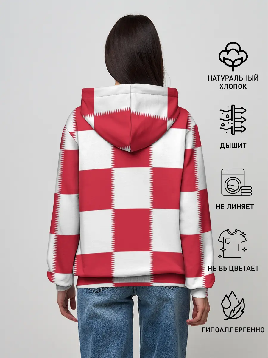 Женское худи / Форма Хорватии