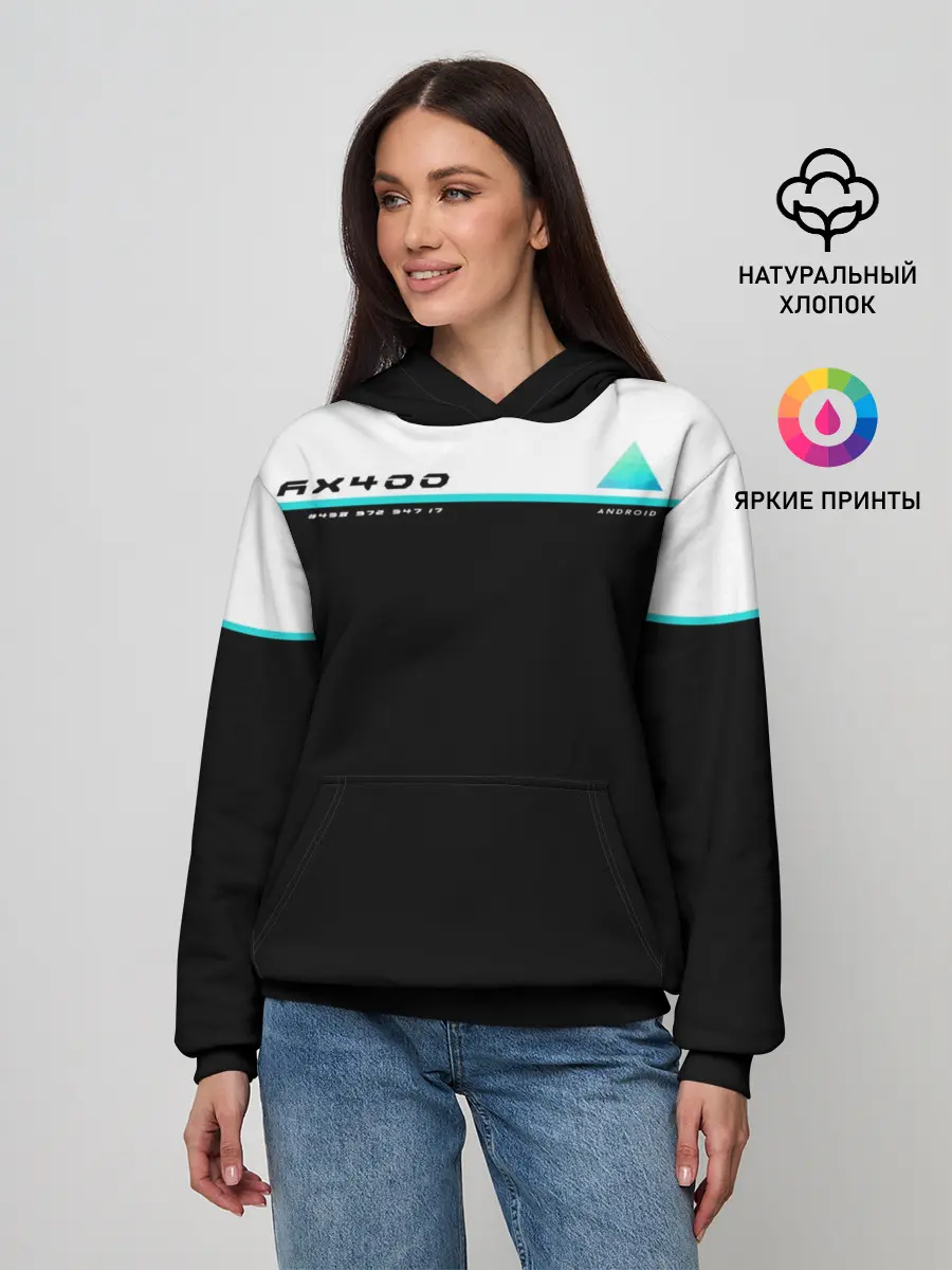 Женское худи / DETROIT AX400 | ДЕТРОИТ