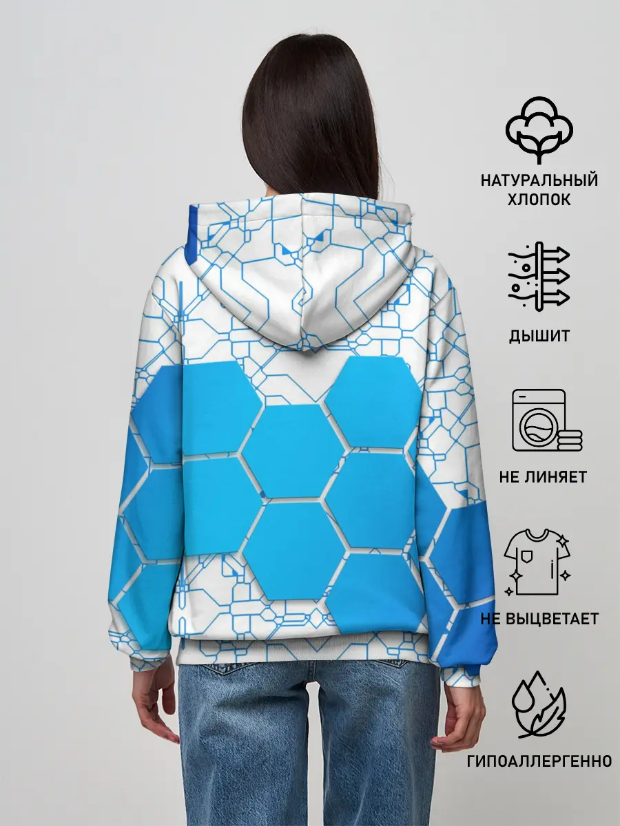 Женское худи / Detroit: become human RK800