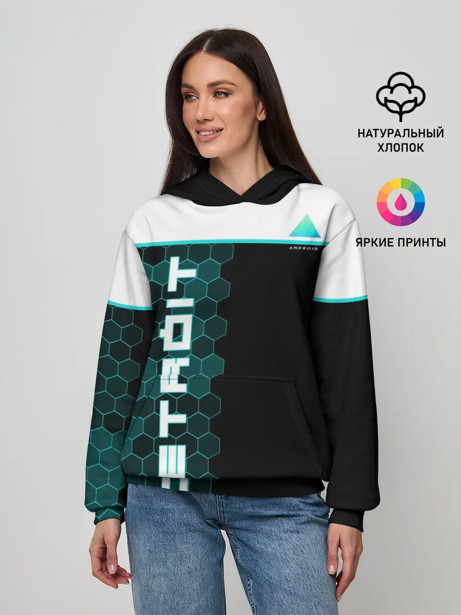 Женское худи / Детройт: Стать человеком