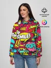Женское худи / Стиль pop-art