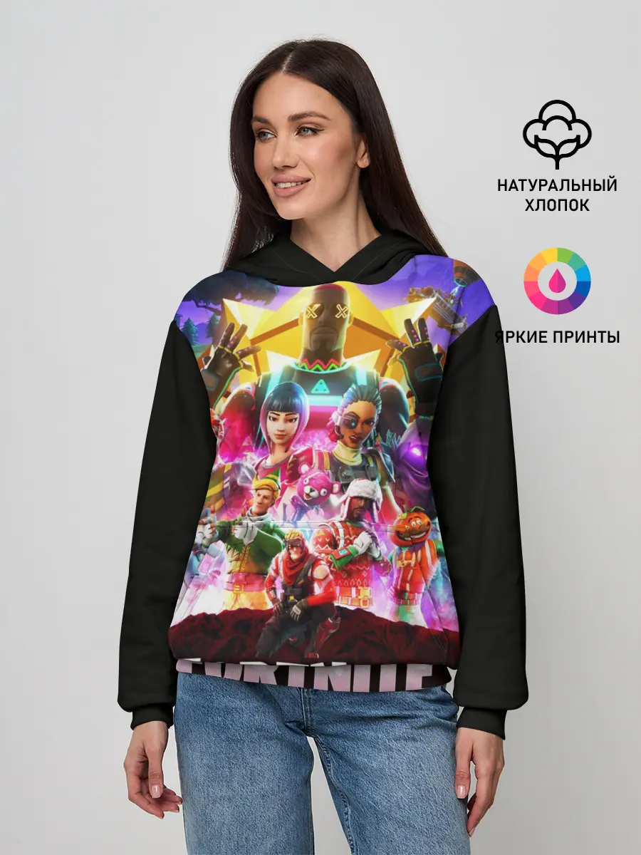Женское худи / Fortnite Королевская Битва