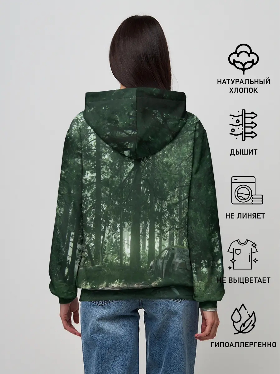 Женское худи / The Last Of Us Part II Лес