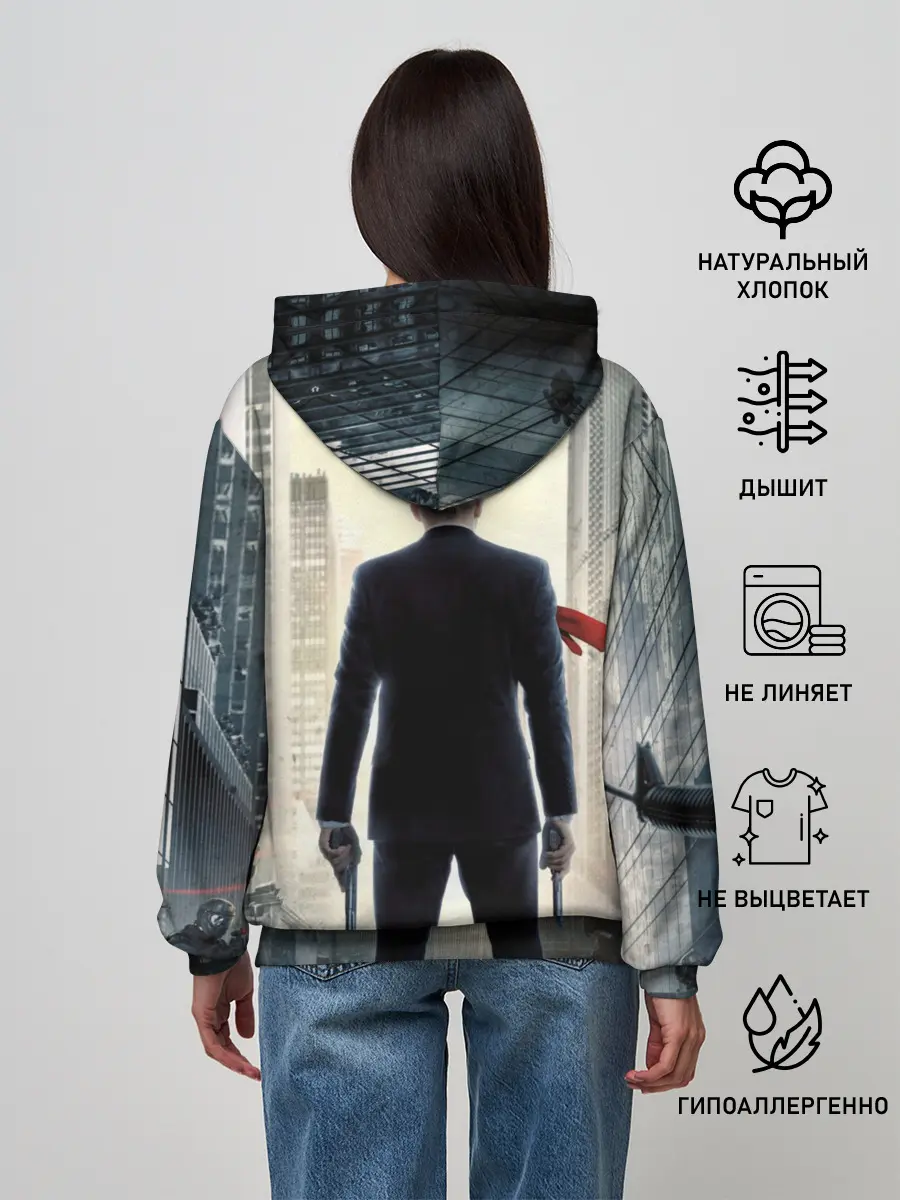 Женское худи / Hitman _5