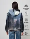 Женское худи / Cyberpunk 2077 city
