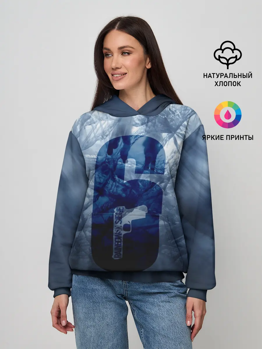 Женское худи / RAINBOW SIX SIEGE