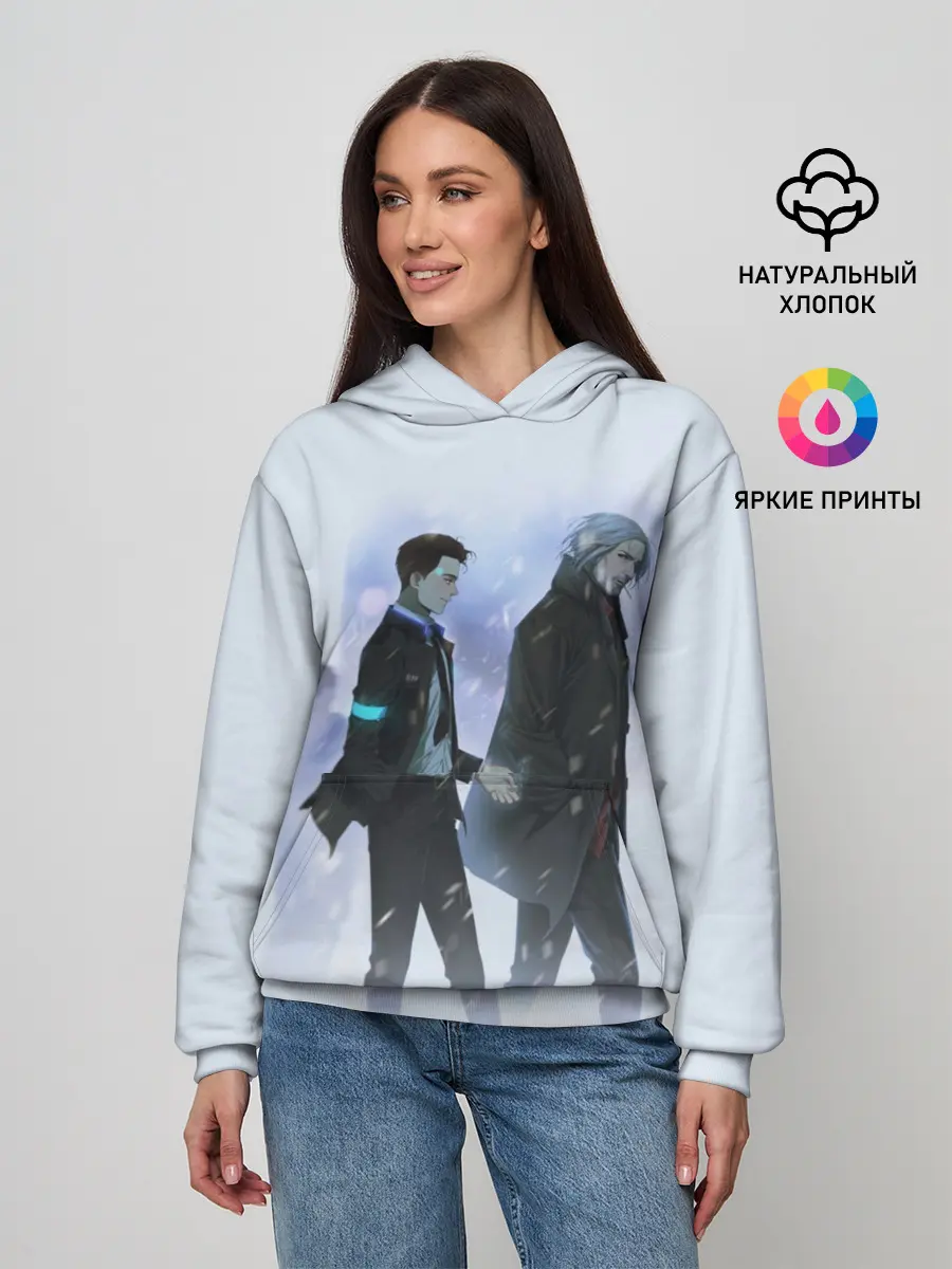 Женское худи / HANK & CONNOR