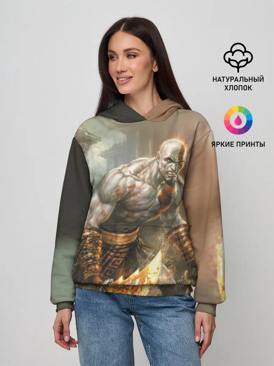 Женское худи / God of War
