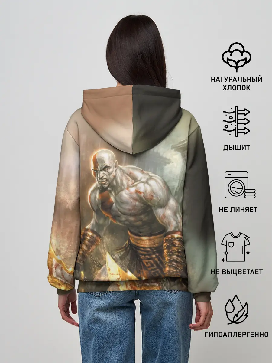 Женское худи / God of War