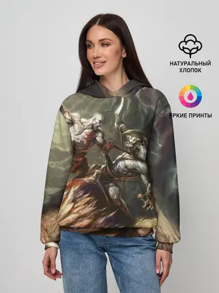 Женское худи / Бог войны