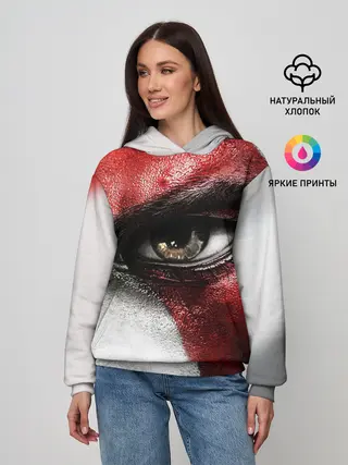 Женское худи / Взгляд Кратоса