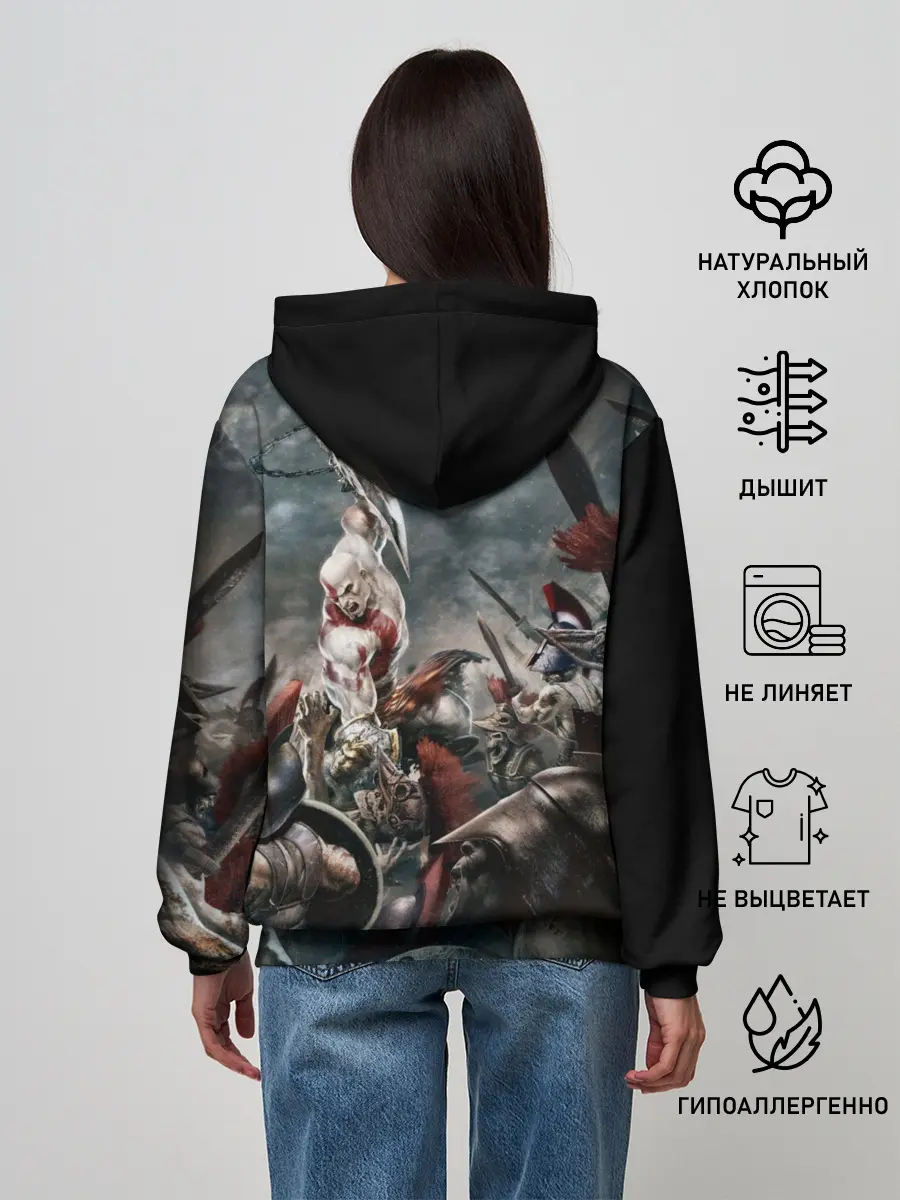 Женское худи / God of War