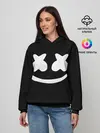 Женское худи / Marshmello black