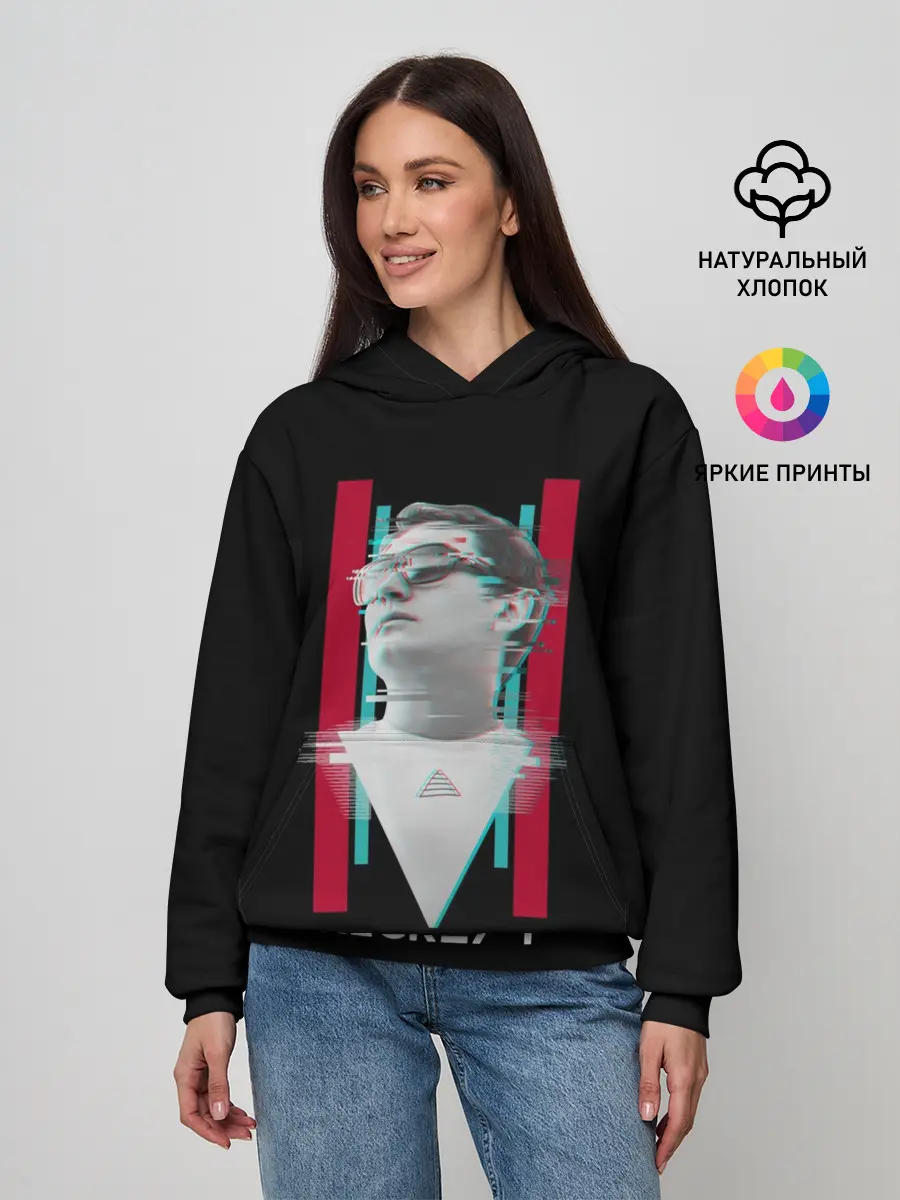 Женское худи / Rickey F Glitch