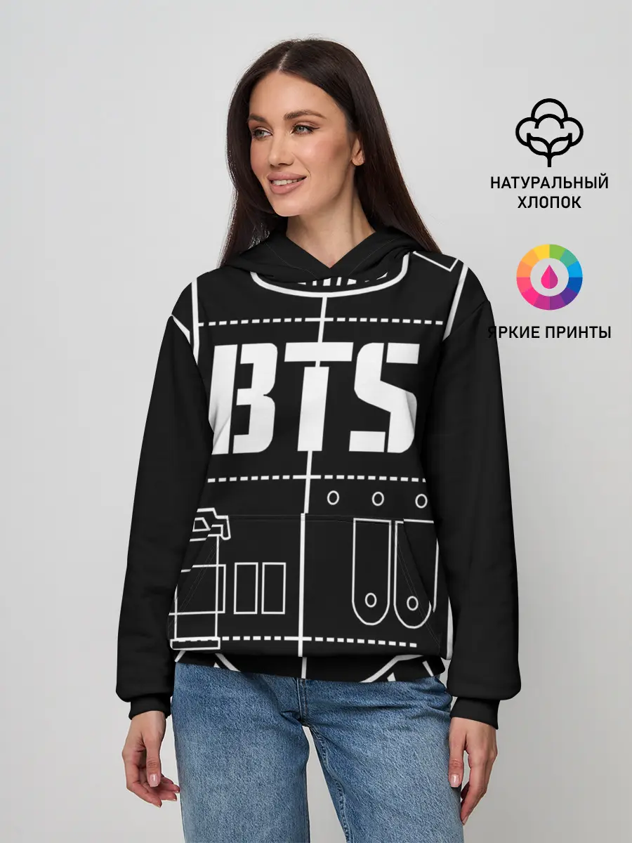 Женское худи / BTS ARMY