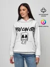 Женское худи / Marshmello. You can cry