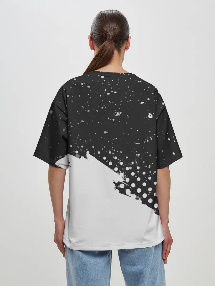 Женская футболка оверсайз / JUST DO IT