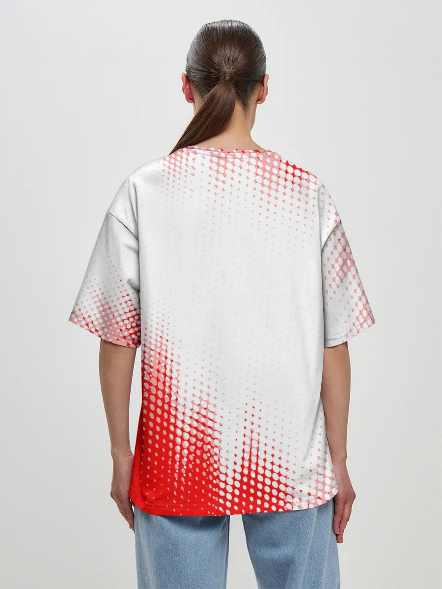 Женская футболка оверсайз / JUVENTUS / ЮВЕНТУС