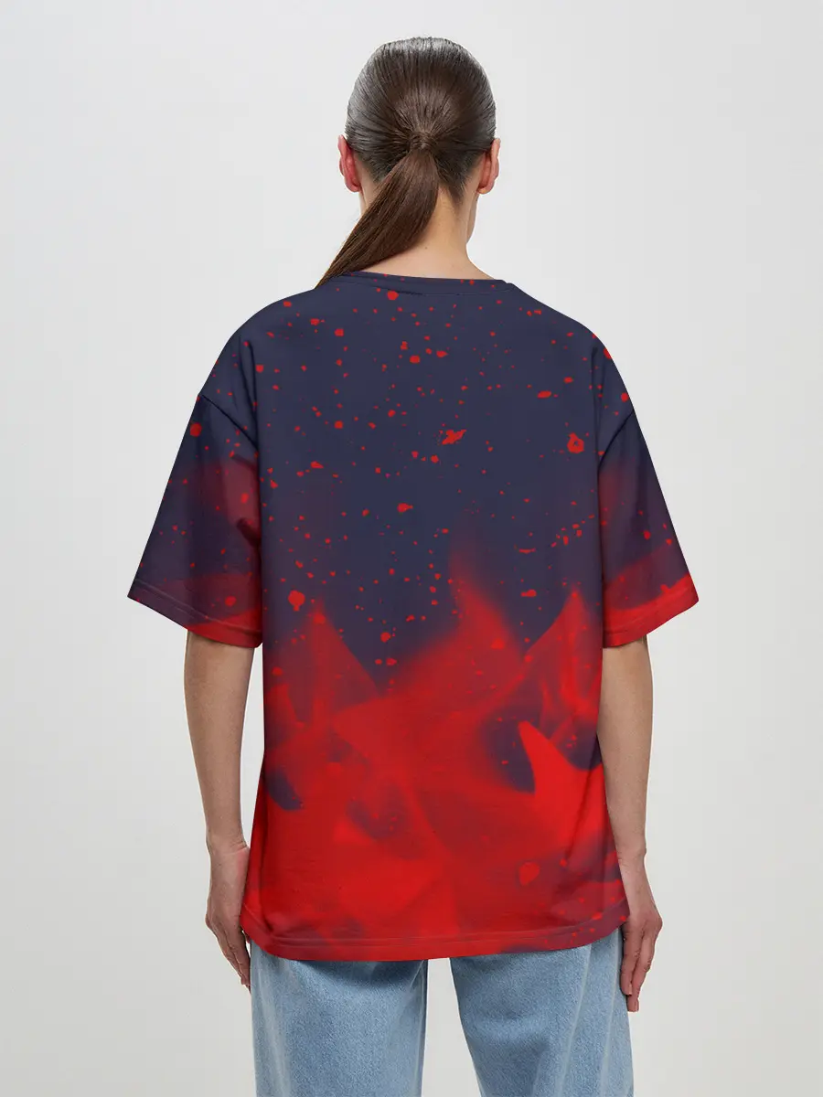 Женская футболка оверсайз / LINKIN PARK / ЛИНКИН ПАРК