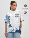 Женская футболка оверсайз / MANCHESTER CITY Манчестер Сити