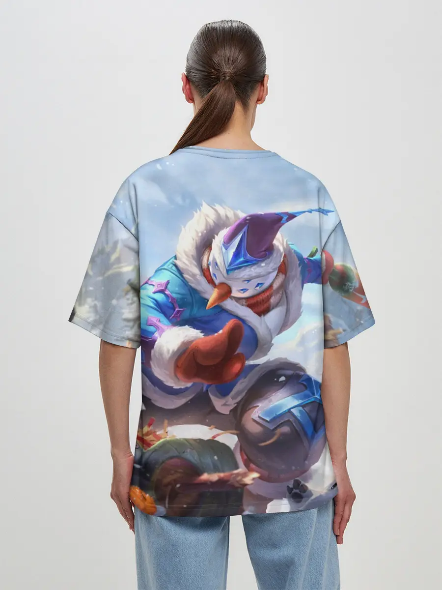 Женская футболка оверсайз / League of Legends МАСТЕР ЙИ