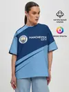 Женская футболка оверсайз / MANCHESTER CITY Манчестер Сити