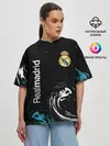 Женская футболка оверсайз / REAL MADRID.