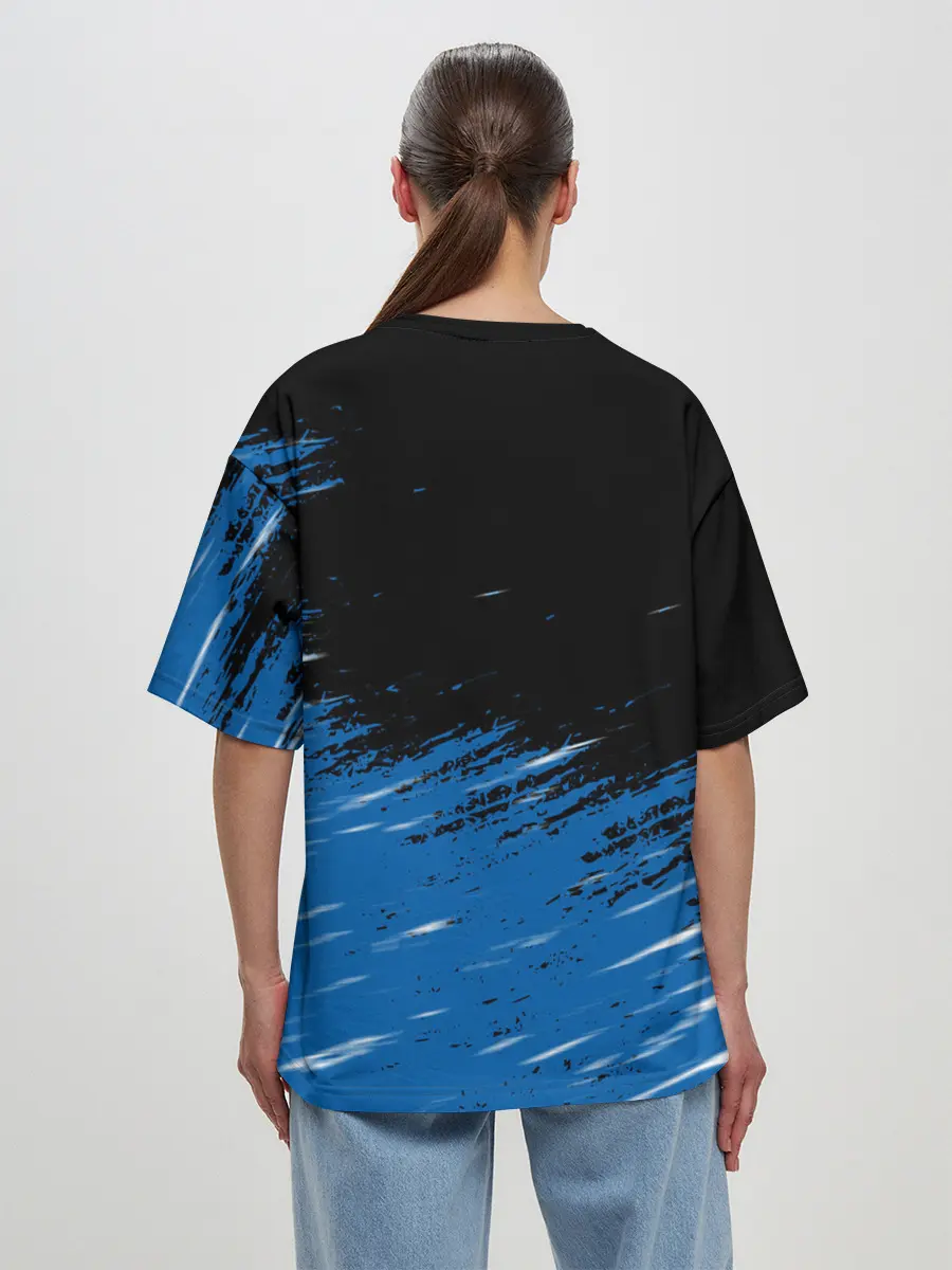 Женская футболка оверсайз / KSI ICELAND.