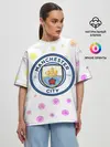 Женская футболка оверсайз / MANCHESTER CITY Манчестер Сити