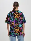 Женская футболка оверсайз / Halloween