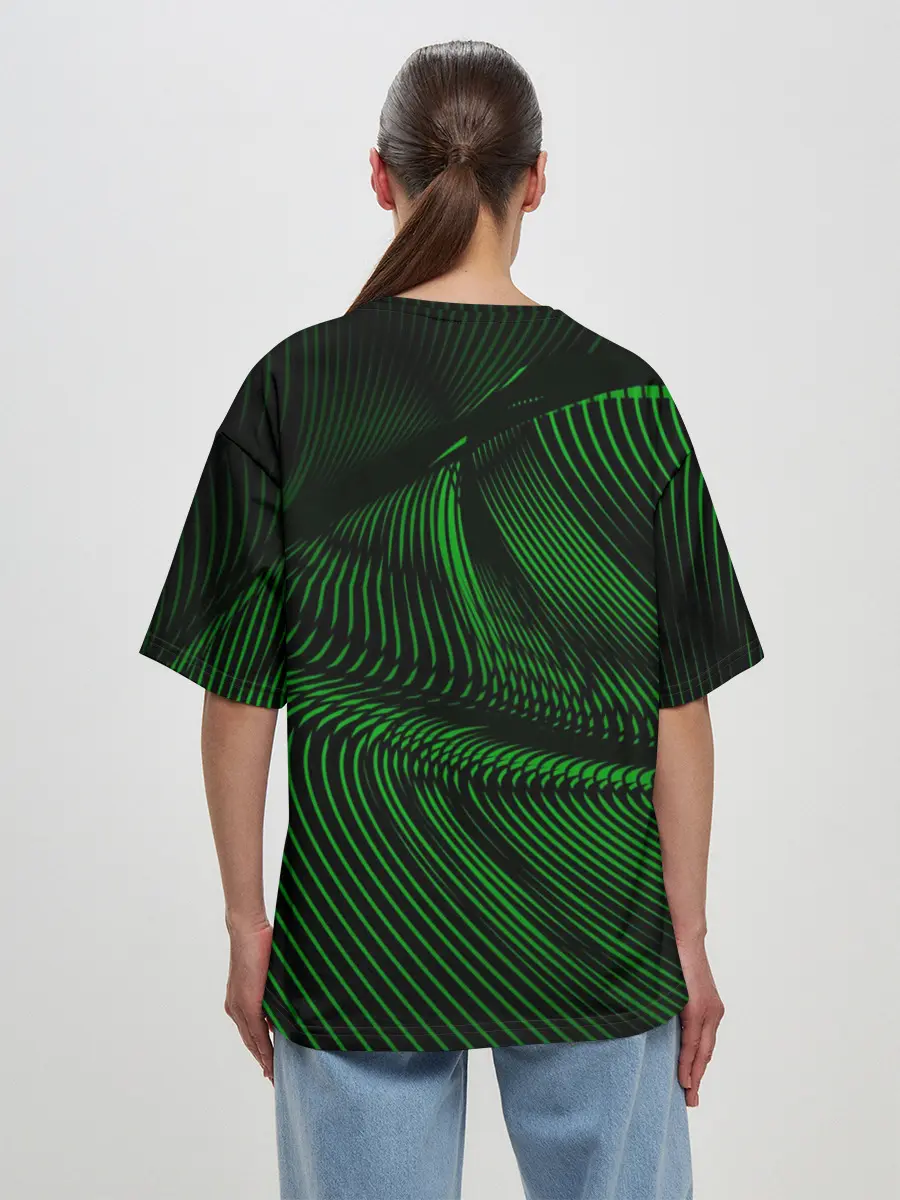 Женская футболка оверсайз / Супер Ниндзя Черепашки