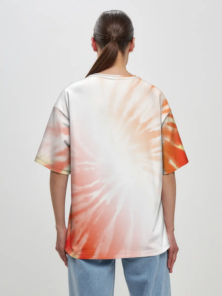 Женская футболка оверсайз / ЛИСИЧКА / FOXY