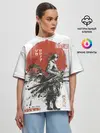 Женская футболка оверсайз / ONE PIECE ZORO Roronoa SAMURAI