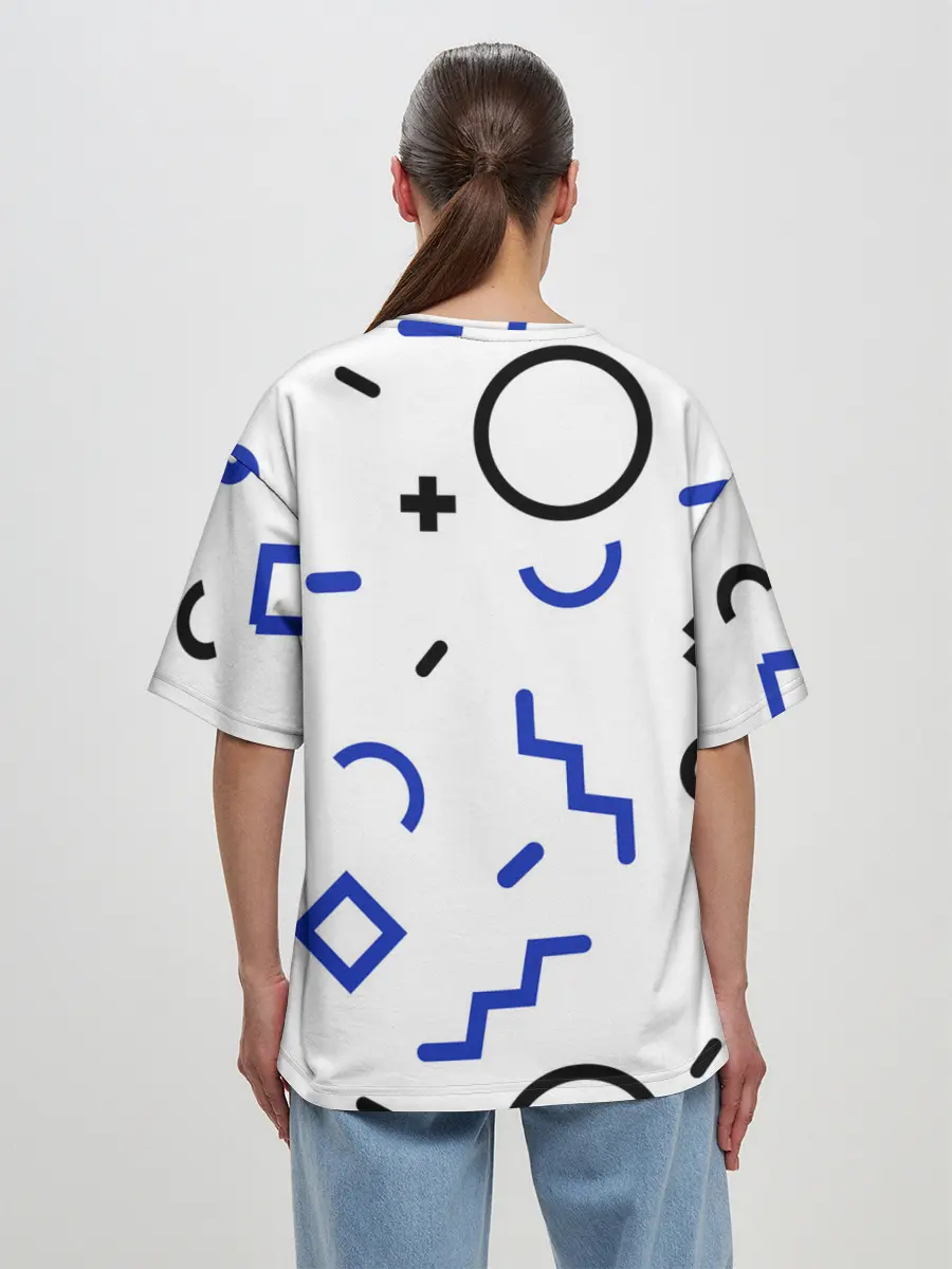 Женская футболка оверсайз / ПОСАДИЛ ЗРЕНИЕ.