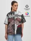Женская футболка оверсайз / Jujutsu Kaisen Сукуна х Юдзи