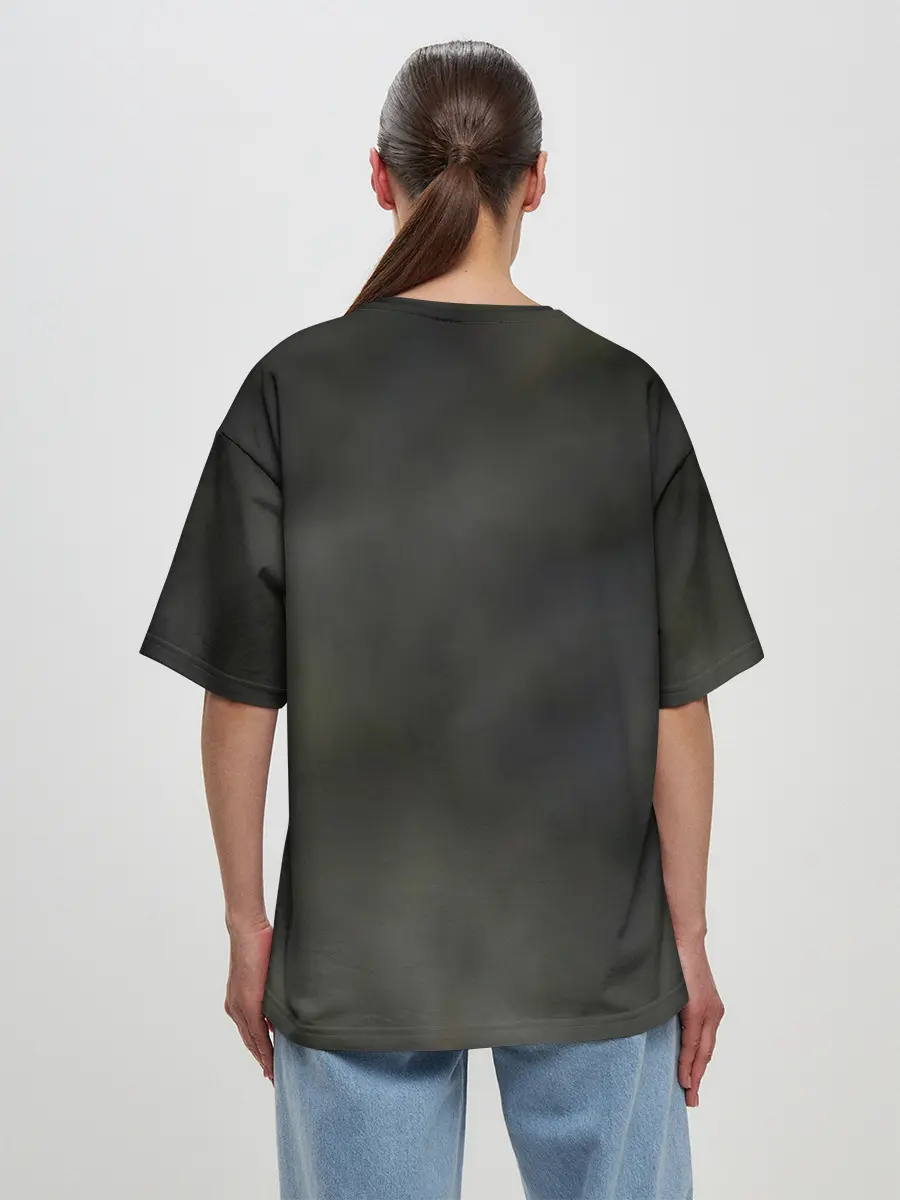 Женская футболка оверсайз / Фыр-фыр?